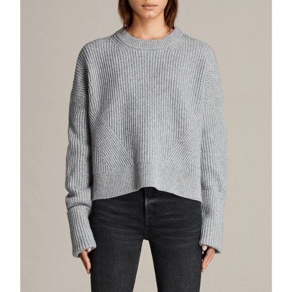 AllSaints Pierce Crew Sweater - XS - Picture 1 of 7